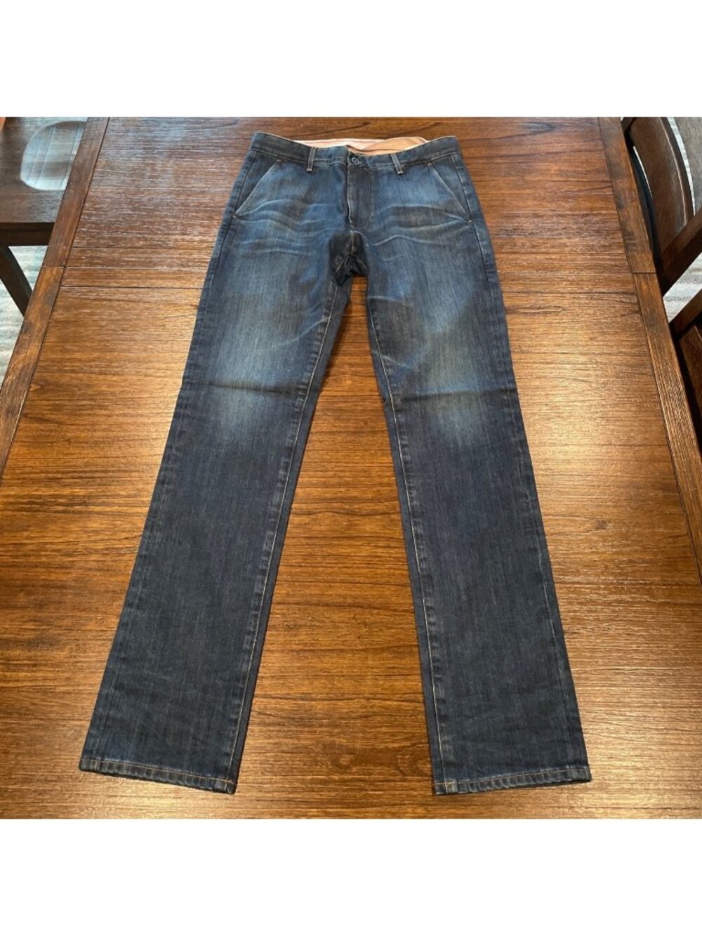 AG Wanderer Slim Trouser Jean 32x33 Denim Stretch Sample Line Office Workwear